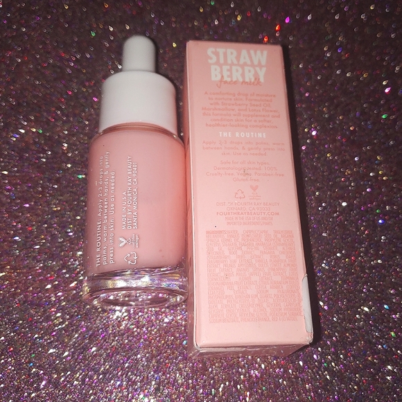 Strawberry Face Milk Moisturizer Fourth Ray Beauty Colourpop - Picture 2 of 5